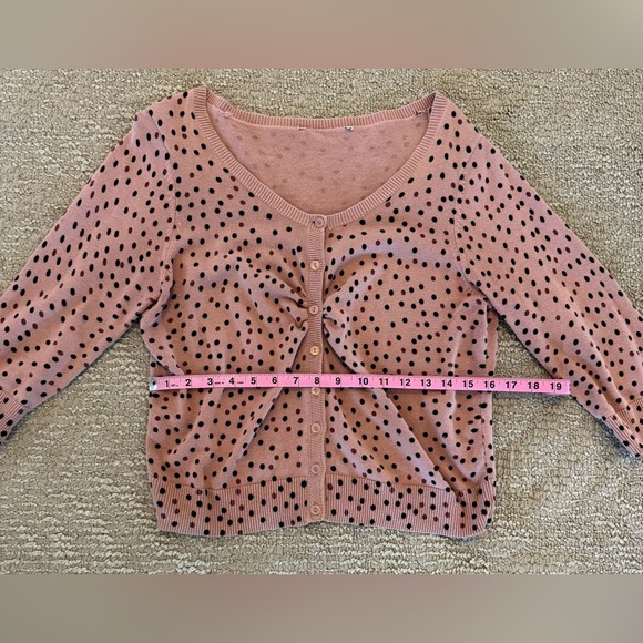 Tan Polka Dot Women's Cartilage - Picture 4 of 5